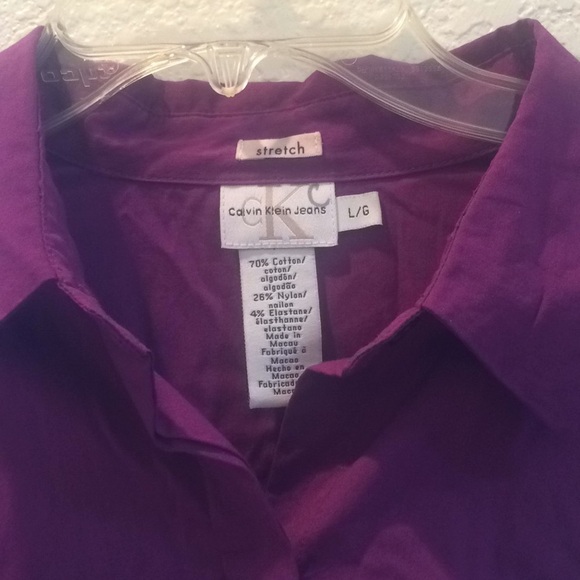 FINAL MARKDOWN Ladies Calvin Klein blouse large - Picture 3 of 5